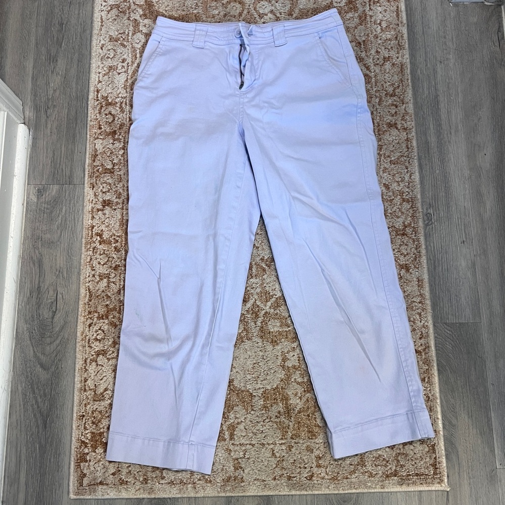 a new day Women's Light Blue Cropped Pants